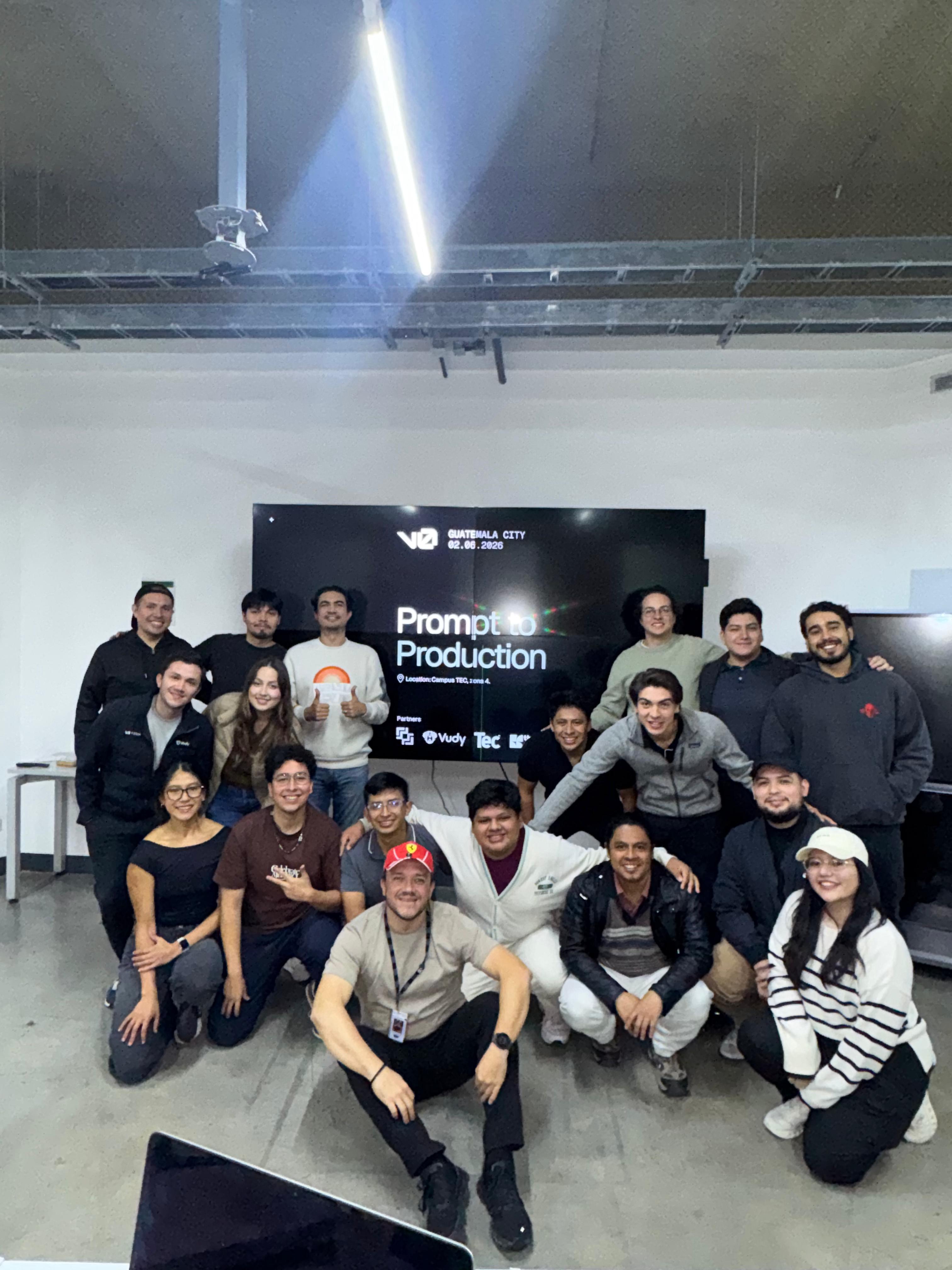 Momento en un evento Ai Labs: la comunidad compartiendo ideas.